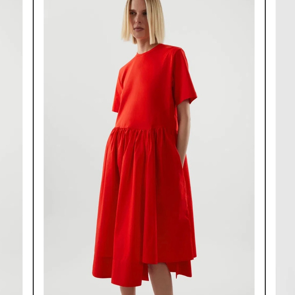 COS Red Dress